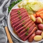 Pressure Cooker Corned Beef and Cabbage Recipe