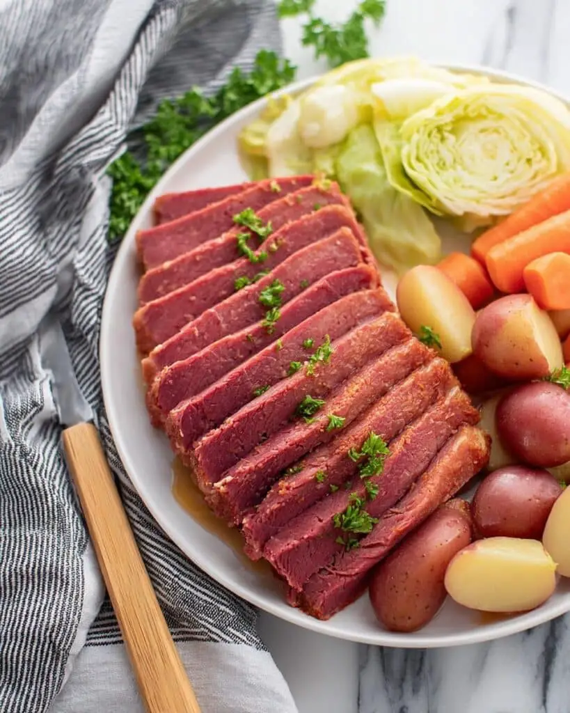 Pressure Cooker Corned Beef and Cabbage Recipe