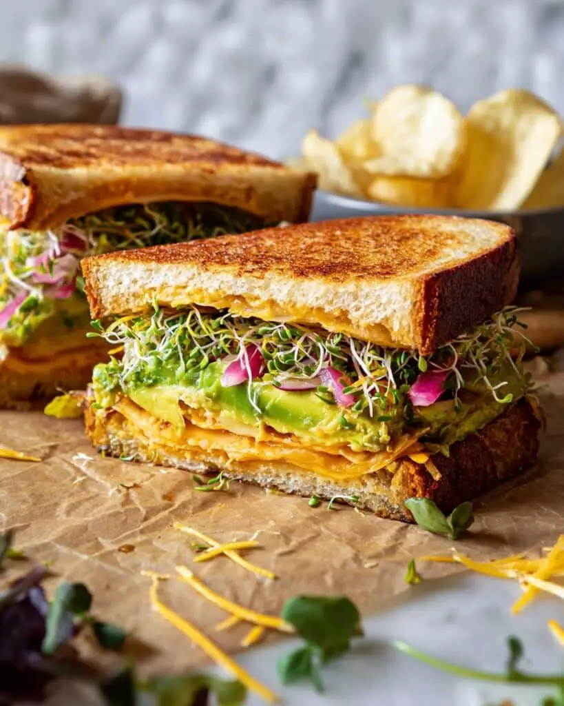 Havarti Avocado Sandwich with Spicy Mayo Recipe