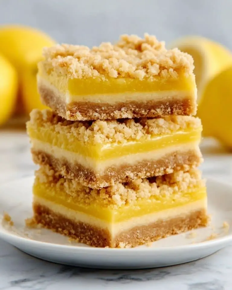 Easy Lemon Crumb Bars Recipe