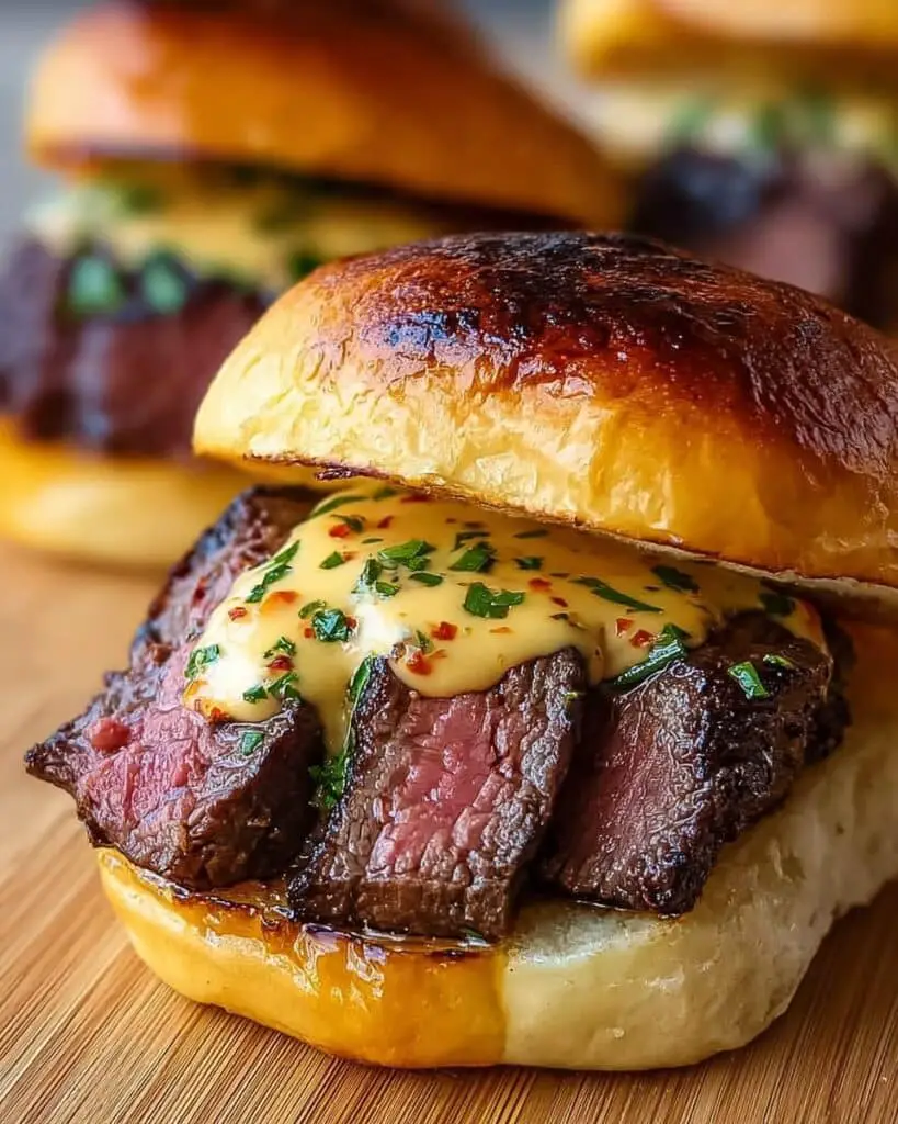 Cowboy Butter Steak Sliders Recipe