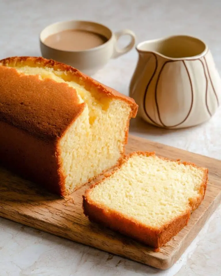 Golden Buttery Loaf Cake Recipe