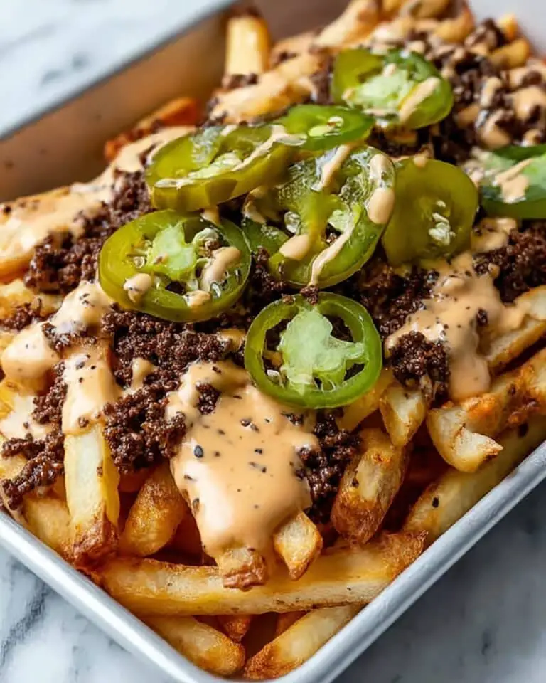 Hearty Smash Burger Fries Recipe