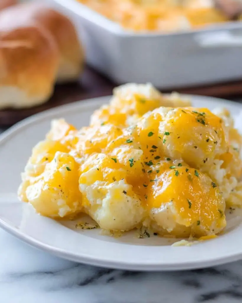 Crockpot Cheesy Potatoes Recipe