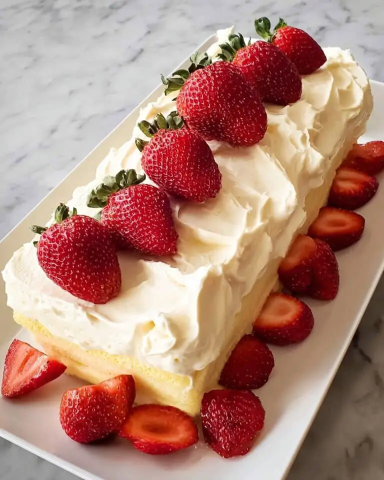 Strawberry Shortcake Roll Recipe