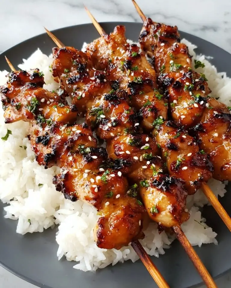 Teriyaki Chicken Skewers Recipe
