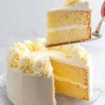 Lemon Cake with Bright Citrus Flavor and a Sweet Lemon Glaze Recipe