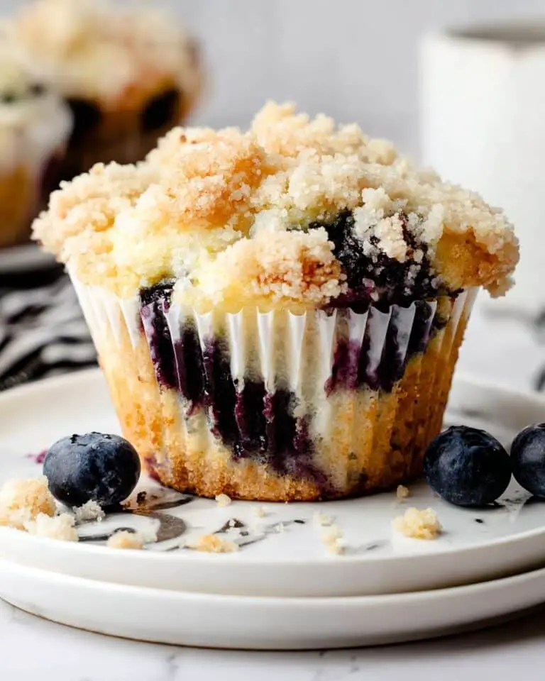 Blueberry Cobbler Muffins Recipe