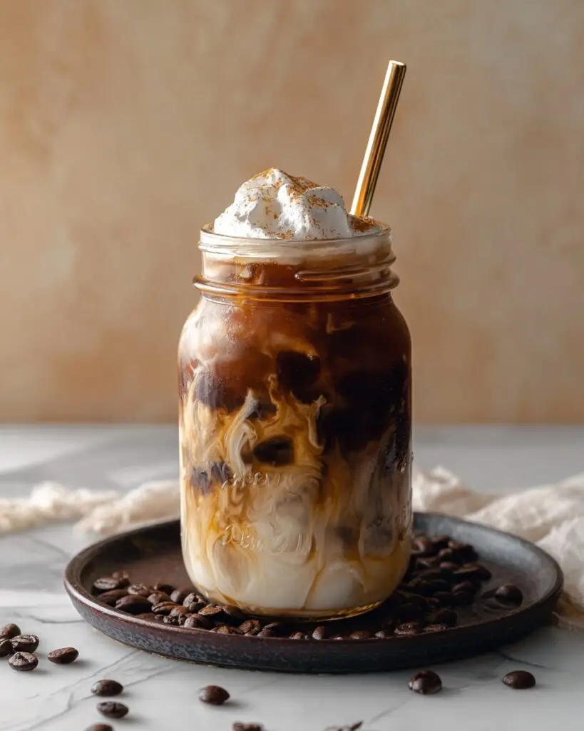 Caramel Hazelnut Iced Coffee Recipe