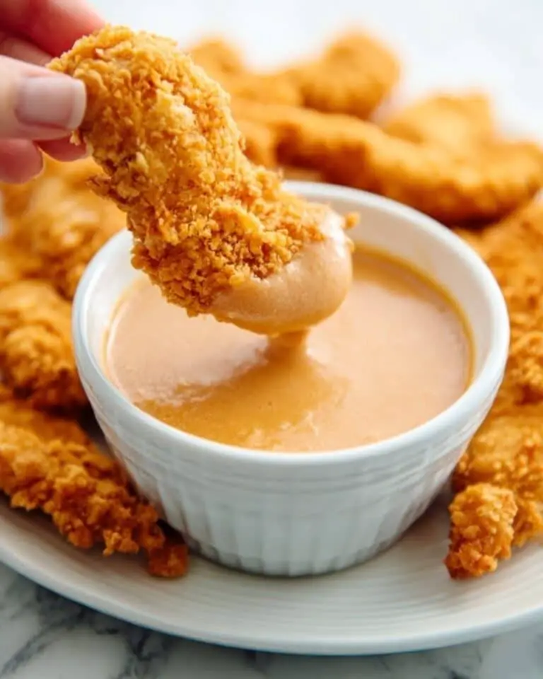 Creamy Chicken Finger Dipping Sauce with a Kick Recipe
