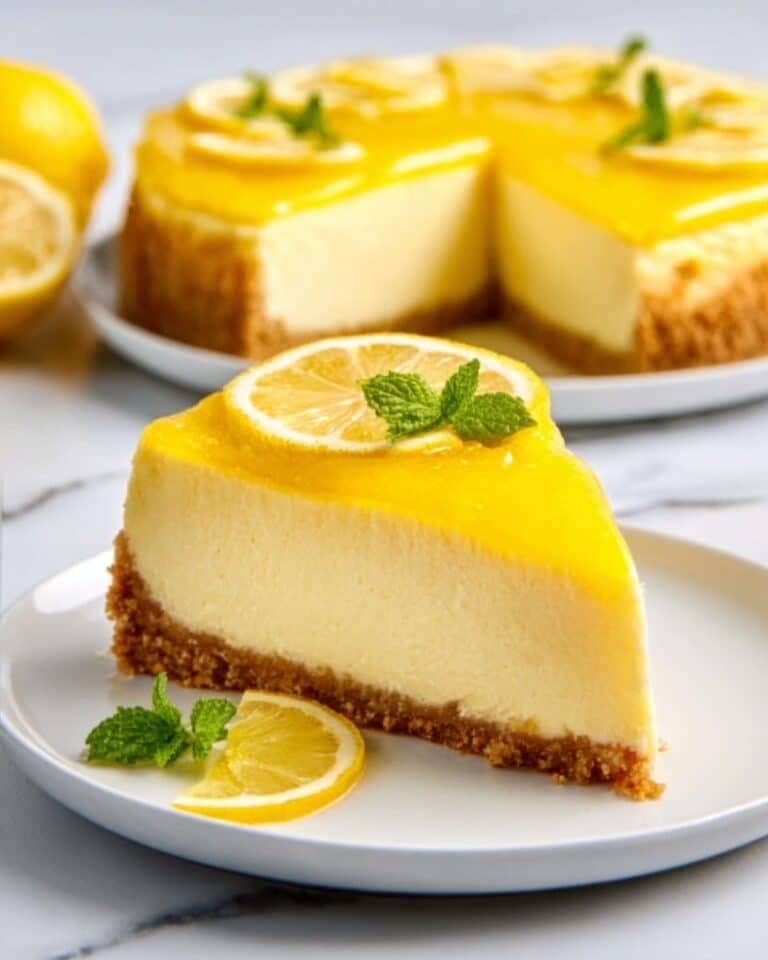 Lemon Cheesecake Recipe