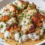 Creamy Smothered Chicken & Rice: Ultimate Comfort Recipe