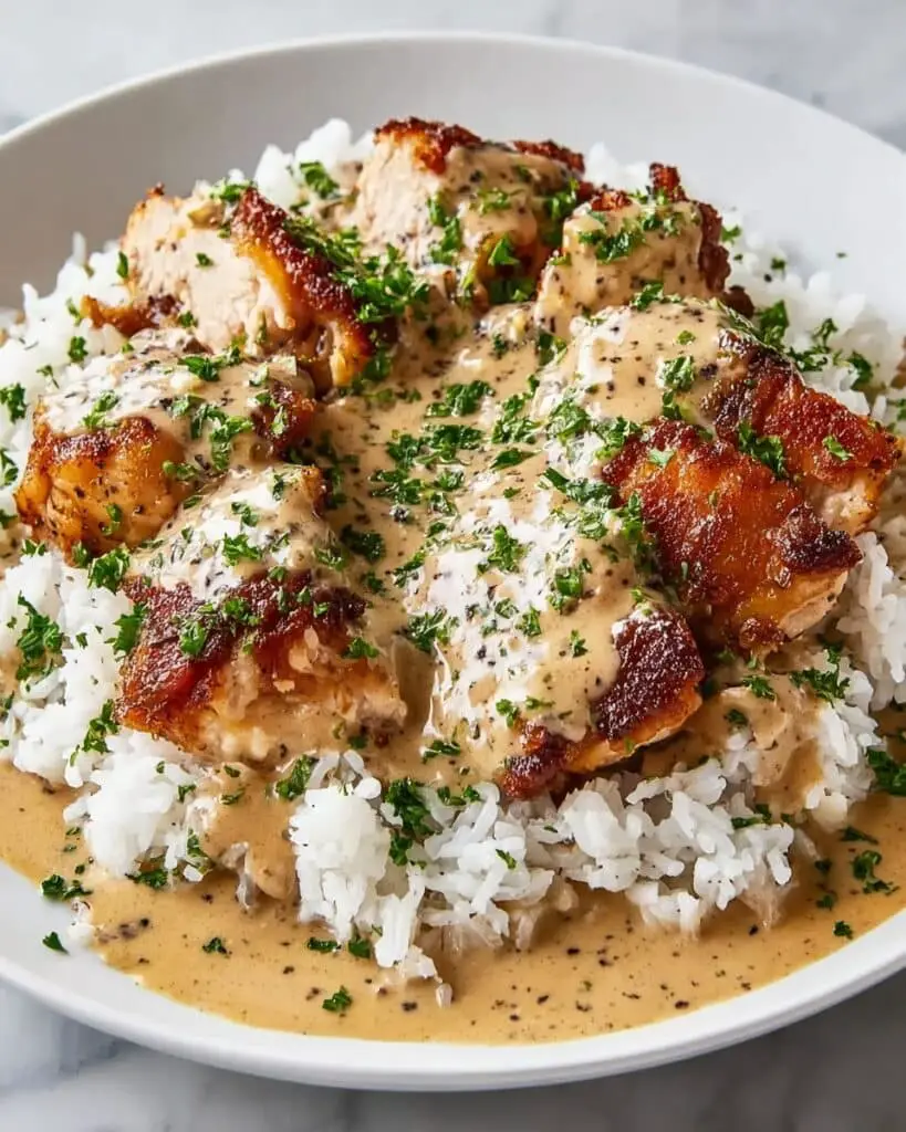 Creamy Smothered Chicken & Rice: Ultimate Comfort Recipe