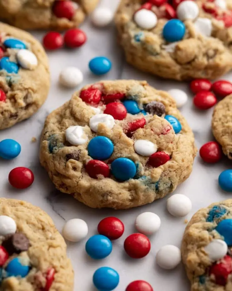 4th of July Monster Cookies Recipe