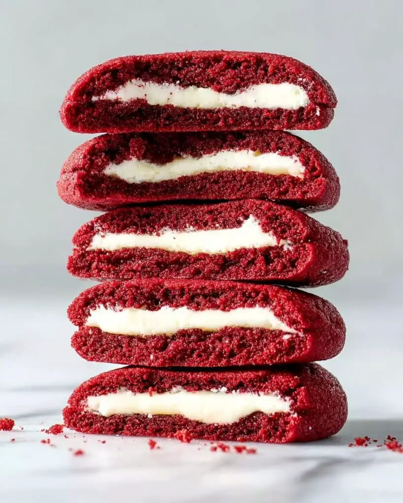 Inside-Out Red Velvet Cookies Recipe