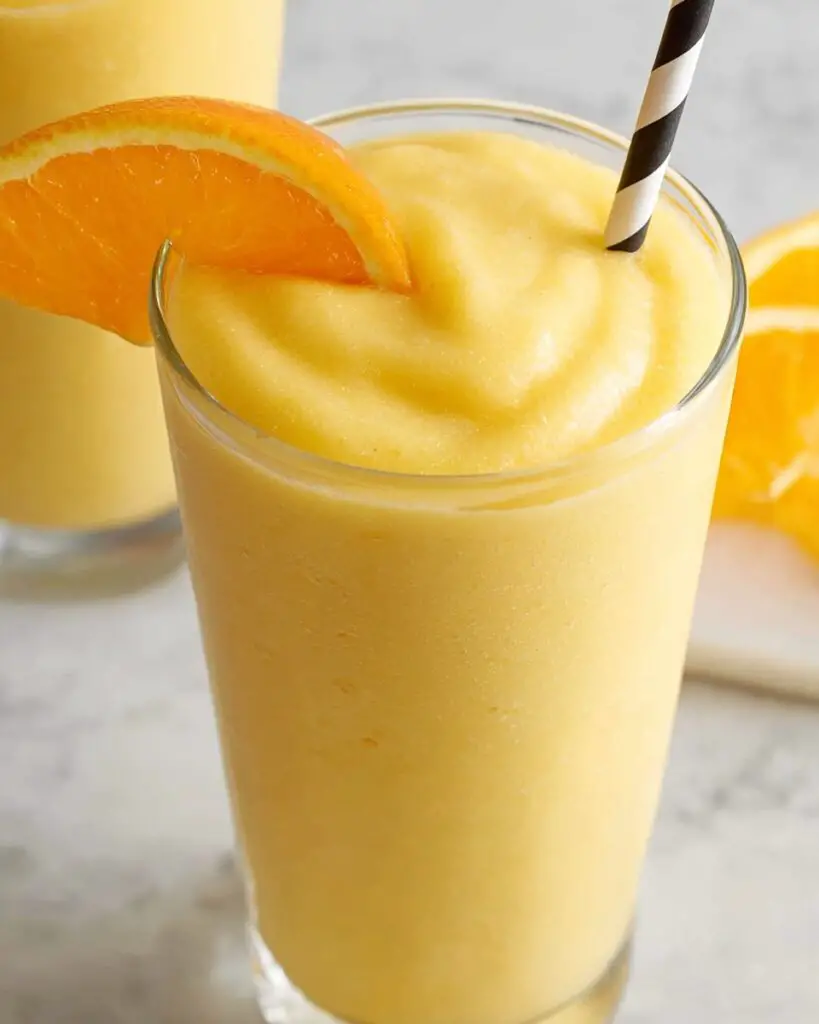 Creamy Orange Julius Blended Drink Recipe