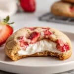 Easy Strawberry Cheesecake Cookies Recipe