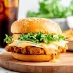 Homemade KFC Zinger Burger Recipe