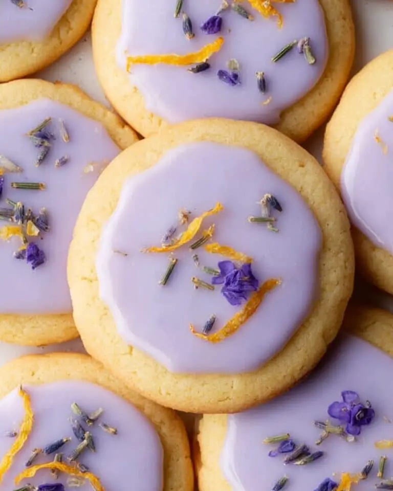 Lemon Lavender Cookies Recipe