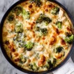 Creamy Chicken Broccoli and Cheese Casserole {Low-carb/Keto Friendly!} Recipe