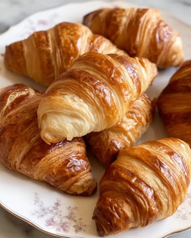 Sourdough Croissants Made with Sourdough Starter Recipe