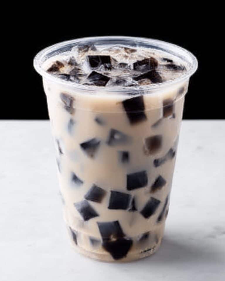 Coffee Jelly with Cream and Condensed Milk Recipe