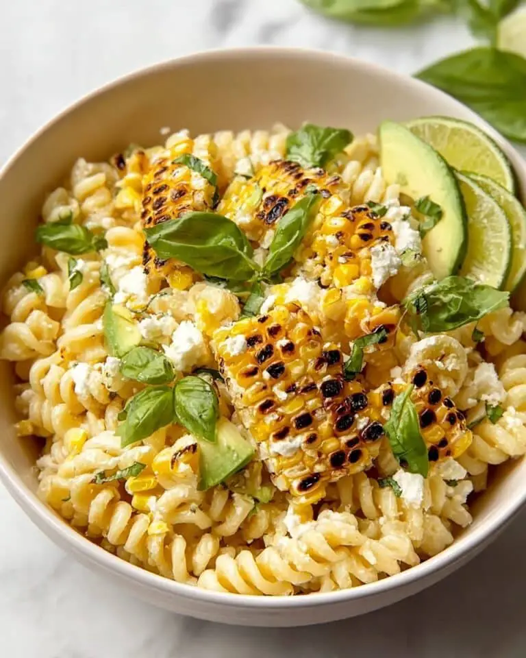 Creamy Street Corn Pasta Salad Delight Recipe