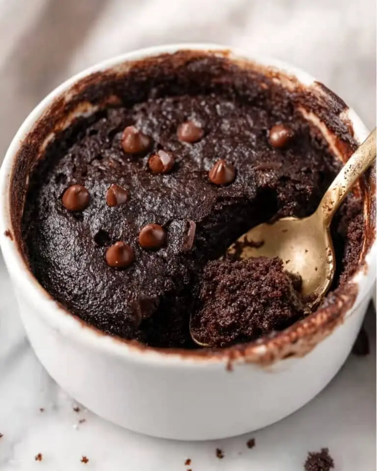 100 Calorie Chocolate Mug Cake Recipe