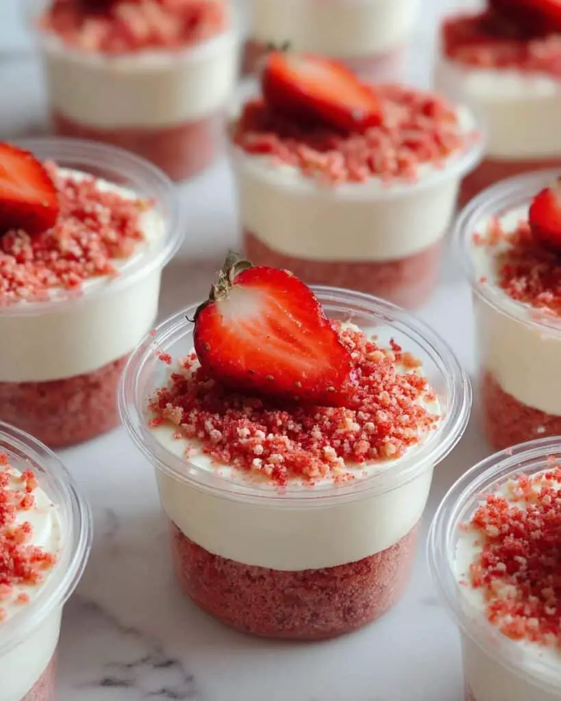 Strawberry Crunch Dessert Cups Recipe