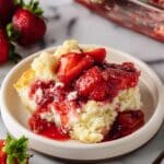 Strawberry Cheesecake Dump Cake Recipe