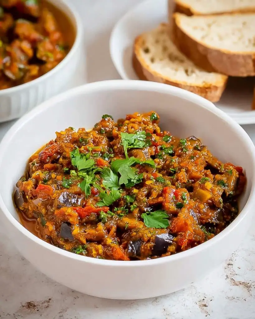 Zaalouk (Moroccan Eggplant Dip) Recipe