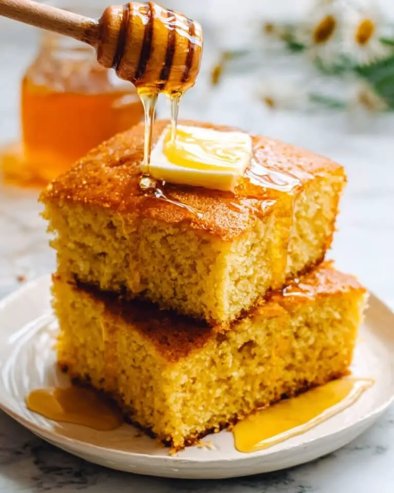 Honey Butter Sweet Potato Cornbread Recipe