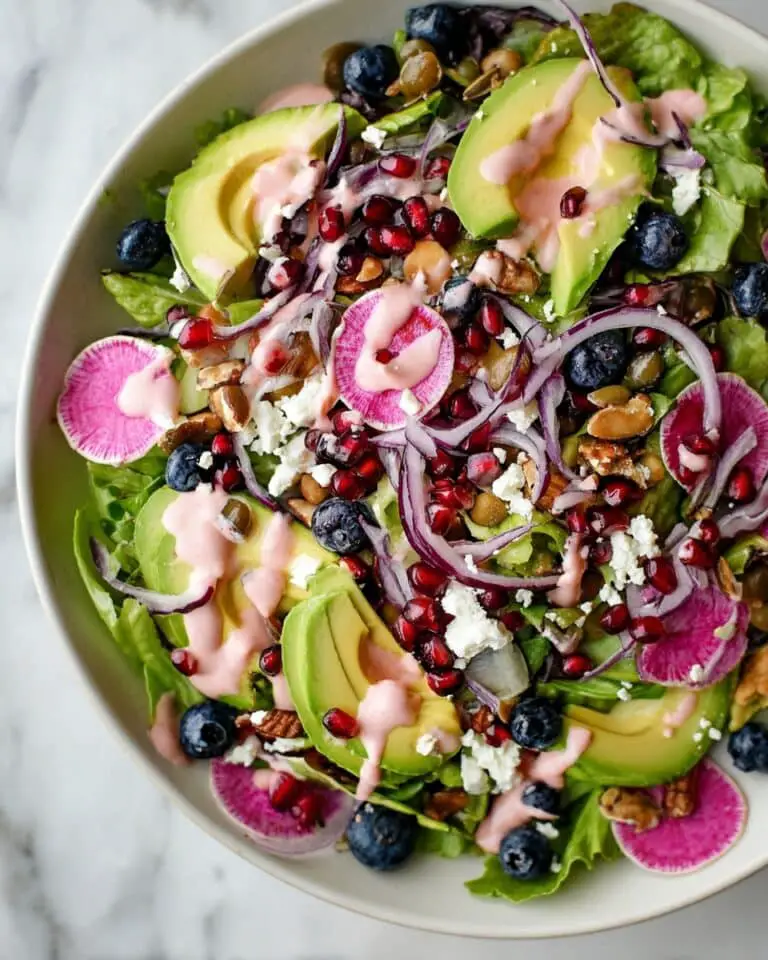 Blueberry Pistachio Spring Salad Recipe