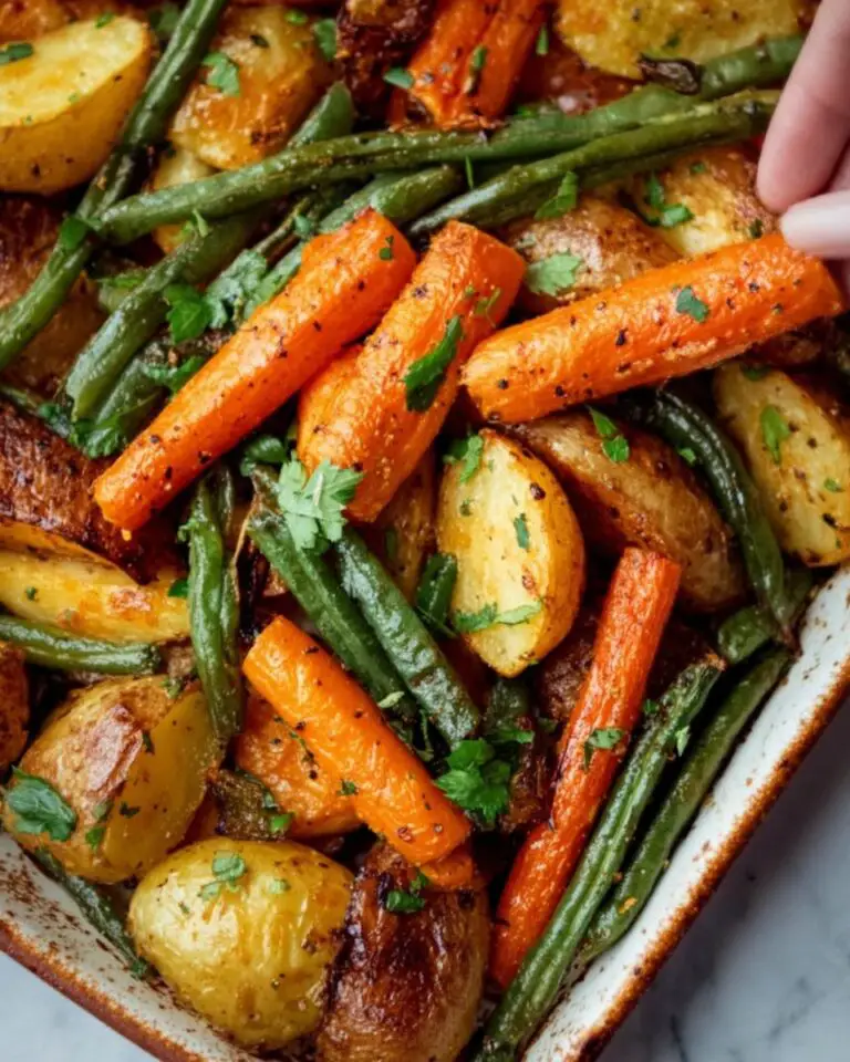 Garlic Herb Roasted Veggies Recipe