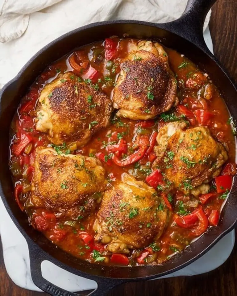 Easy Chicken Cacciatore Recipe