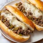 30-Minute Ground Beef Philly Cheesesteak Recipe
