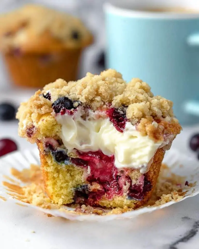 Berry Cream Cheese Muffins Recipe