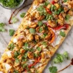 Loaded BBQ Chicken Flatbread Pizza Recipe