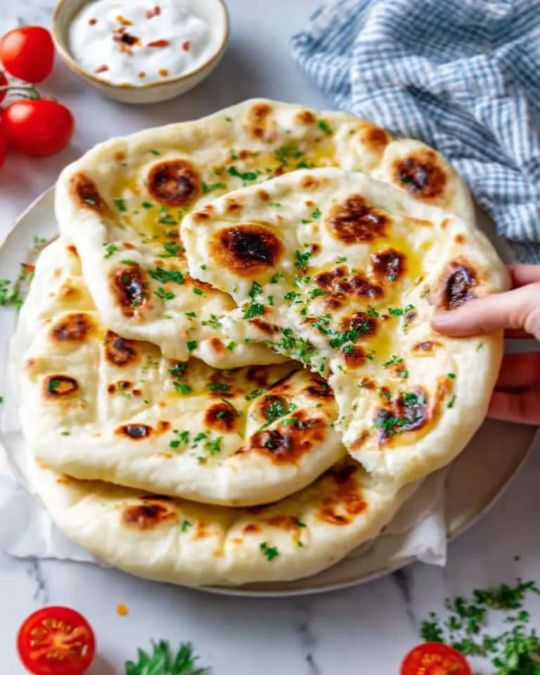 3-Ingredient Greek Yogurt Pitas (Flatbread) Recipe