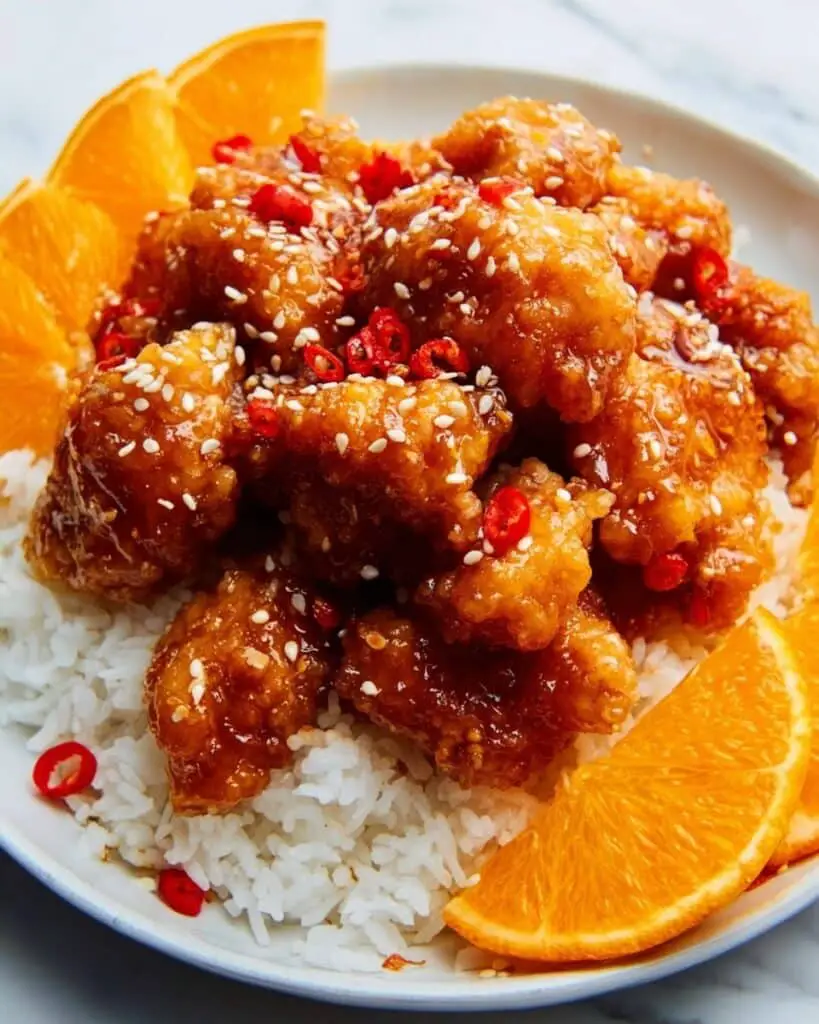 Orange Chicken with 4 Ingredients Recipe