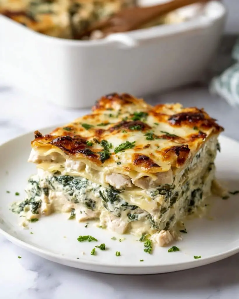 Chicken Alfredo Lasagna Recipe