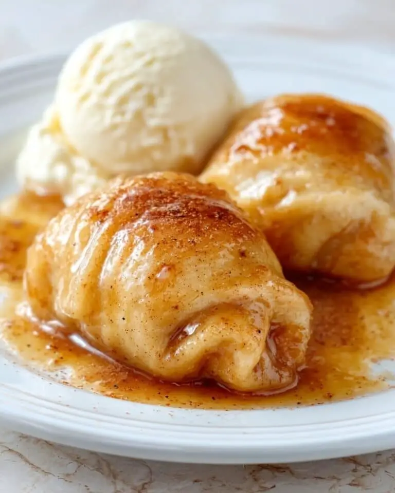 Easy Apple Crescent Dumplings Recipe