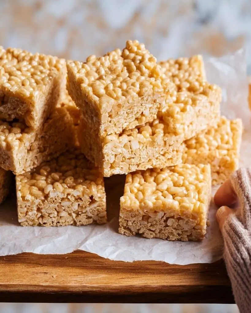 Browned Butter Thick and Chewy Crispy Rice Treats Recipe