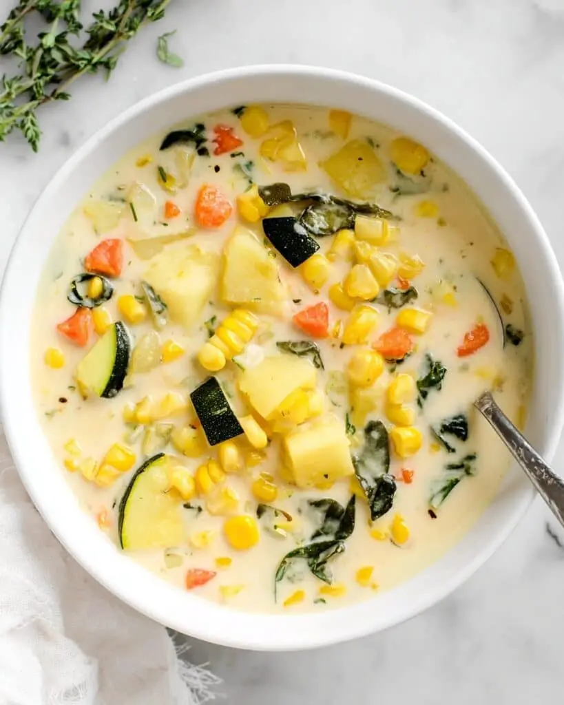 Summer Vegetable Chowder Recipe
