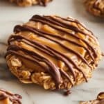 Peanut Butter Chocolate Caramel Cookies Recipe