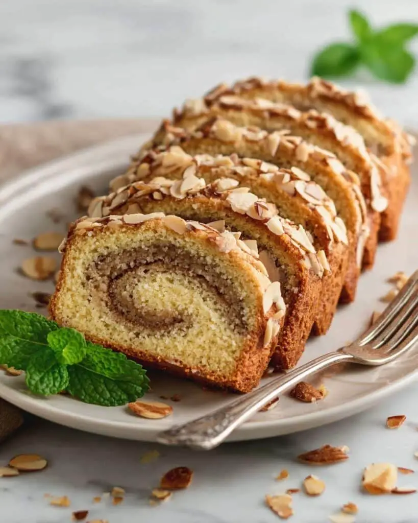 Banana Bread with Almond Frangipane Topping Recipe