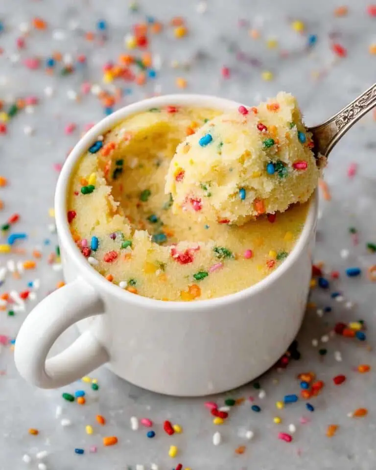 Vanilla Mug Cake Recipe