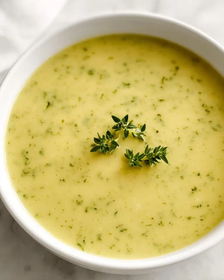 Creamy Zucchini Soup Recipe