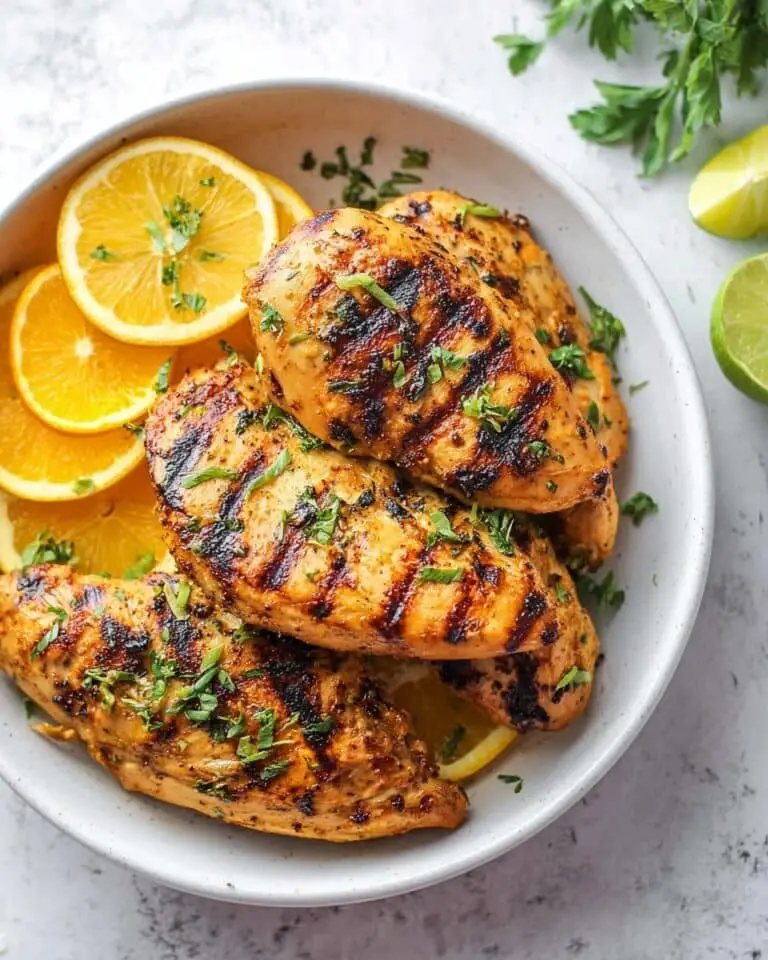 Citrus Dijon Grilled Chicken Recipe