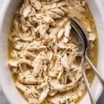 Juicy Crockpot Shredded Chicken Recipe
